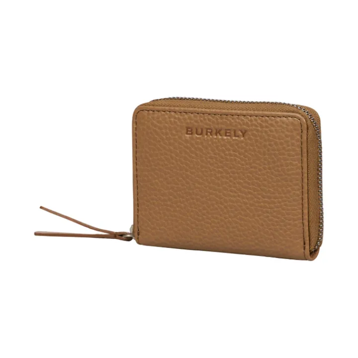 Mini Portemonnees|Kleine Portemonnees>Burkely Always Ava Small Zip Around Wallet taupe