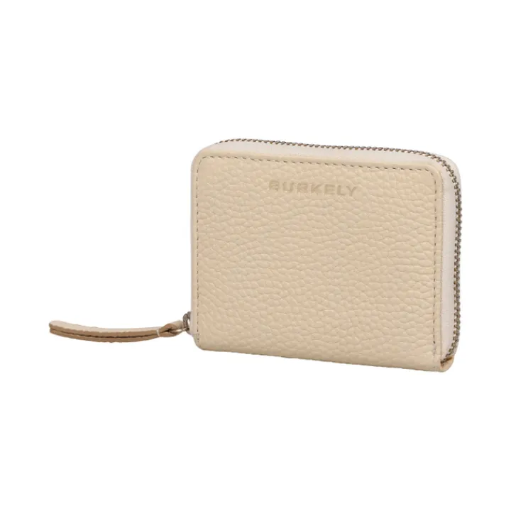 Mini Portemonnees|Kleine Portemonnees>Burkely Always Ava Small Zip Around Wallet off white
