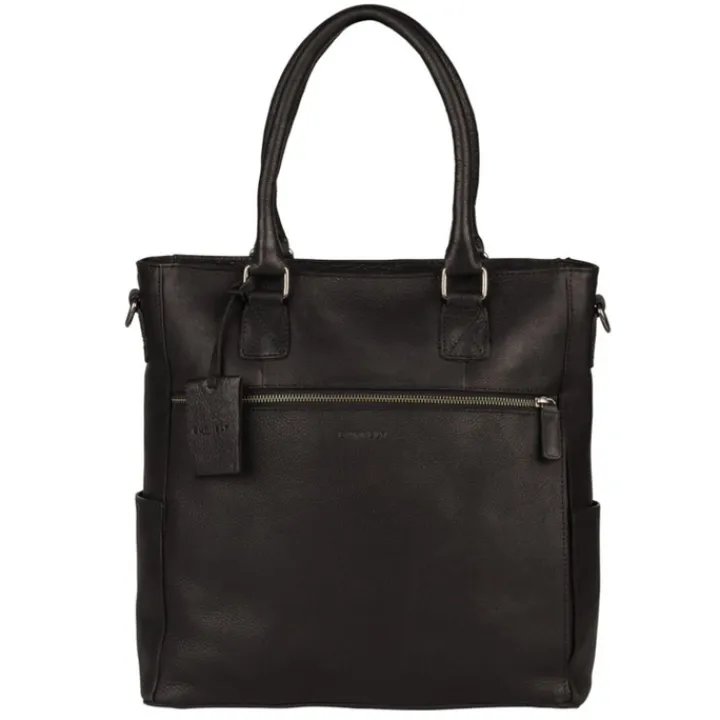 Shoppers|15 Inch Laptoptassen>Burkely Antique Avery Shopper black