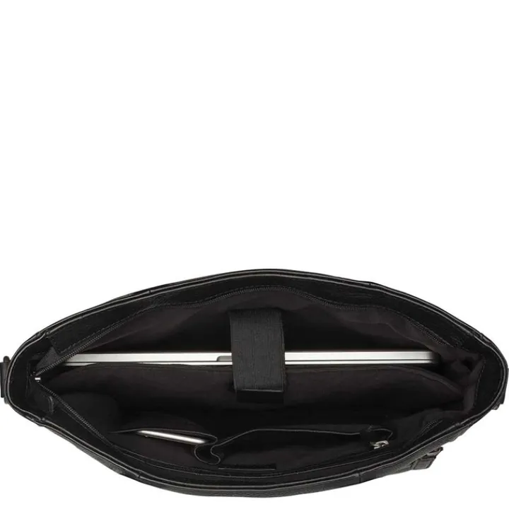 Shoppers|15 Inch Laptoptassen>Burkely Antique Avery Shopper black