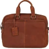 Aktetassen|Herentassen>Burkely Antique Avery Workbag 15.6" cognac