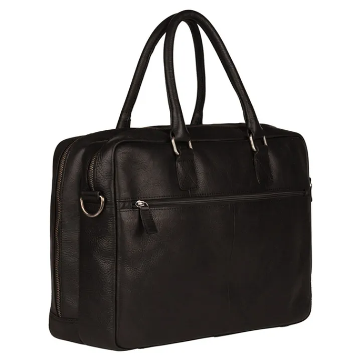 Herentassen|15.6 Inch Laptoptassen>Burkely Antique Avery Worker 15.6" black