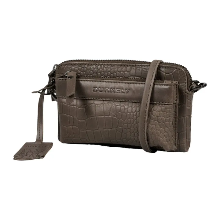 Schoudertassen|Crossbody>Burkely Casual Carly Minibag grey