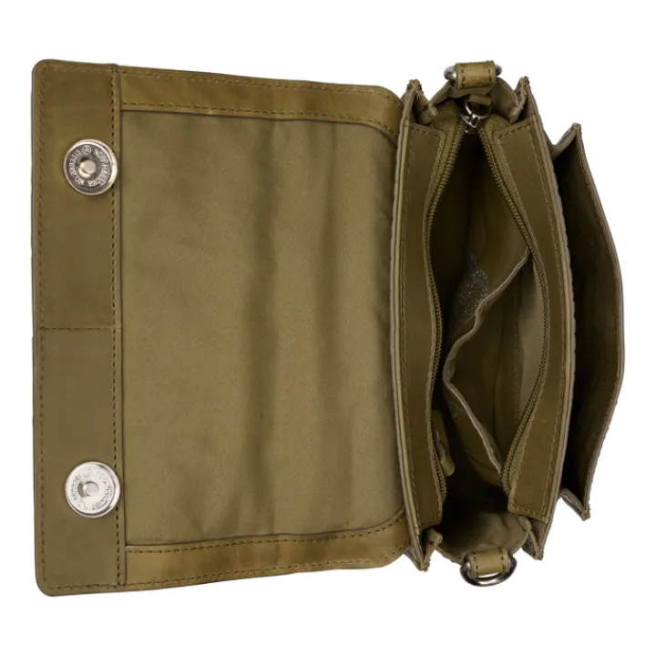 Schoudertassen|Handtassen>Burkely Cool Colbie Citybag Small olive