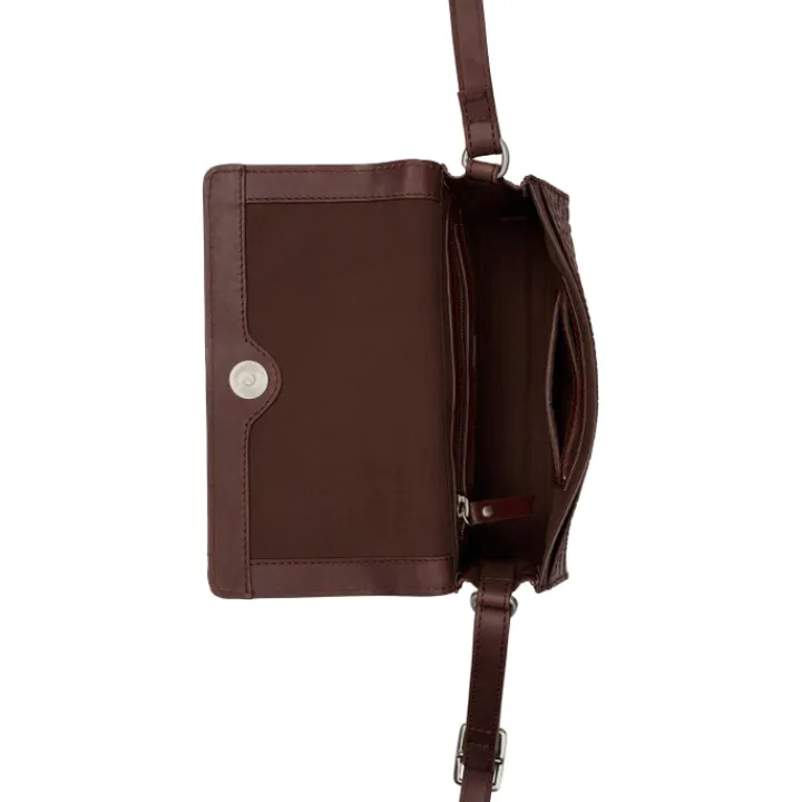 Schoudertassen|Crossbody>Burkely Cool Colbie Crossbody Flap brandy