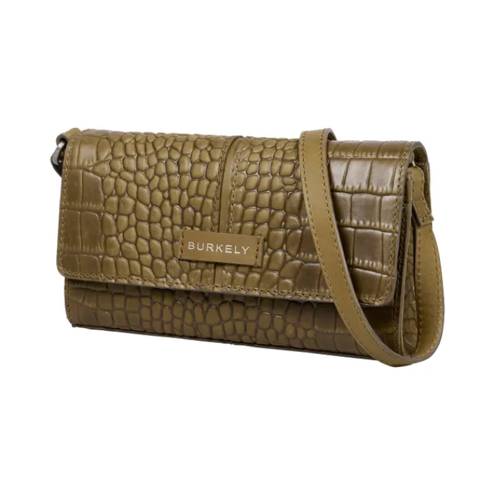 Schoudertassen|Crossbody>Burkely Cool Colbie Crossbody Flap olive