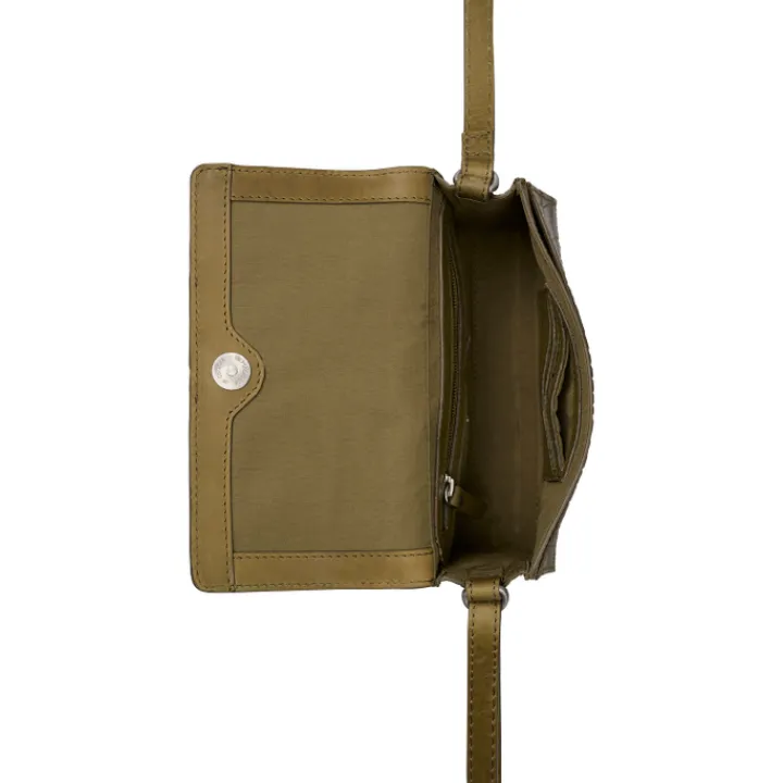 Schoudertassen|Crossbody>Burkely Cool Colbie Crossbody Flap olive