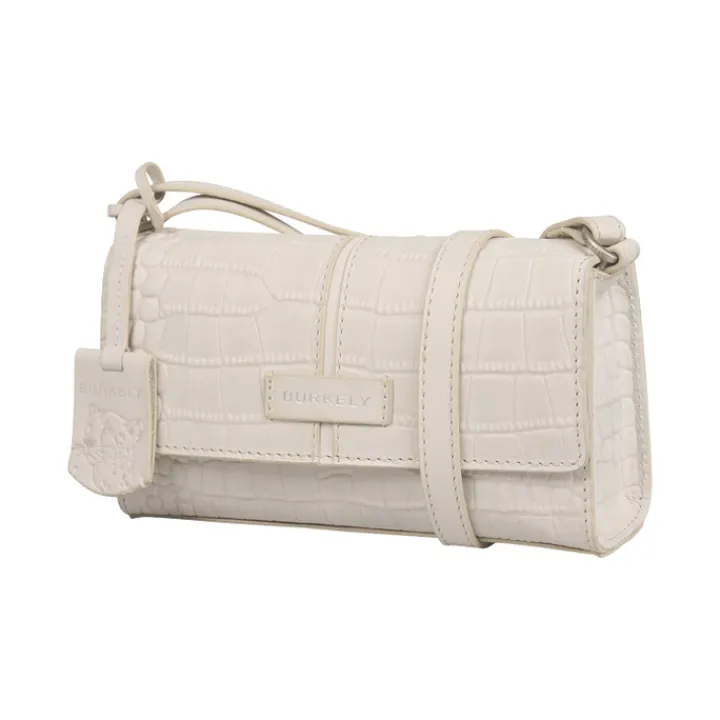 Schoudertassen|Crossbody>Burkely Cool Colbie Crossbody Flap chalk white