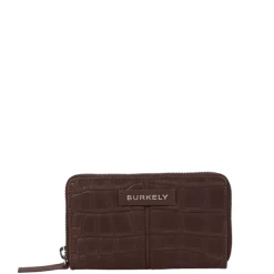 Mini Portemonnees|Kleine Portemonnees>Burkely Cool Colbie Medium Zip Around Wallet brown