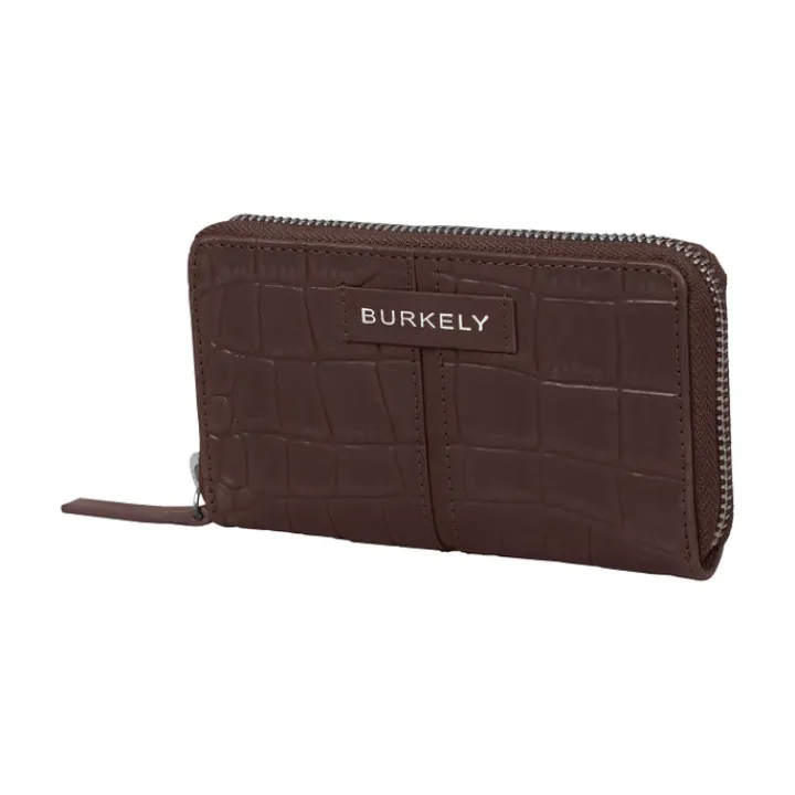 Mini Portemonnees|Kleine Portemonnees>Burkely Cool Colbie Medium Zip Around Wallet brown