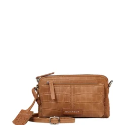Schoudertassen|Crossbody>Burkely Cool Colbie Minibag colbie cognac