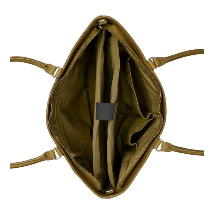 Shoppers|Schoudertassen>Burkely Cool Colbie Wide Tote 15.6" olive