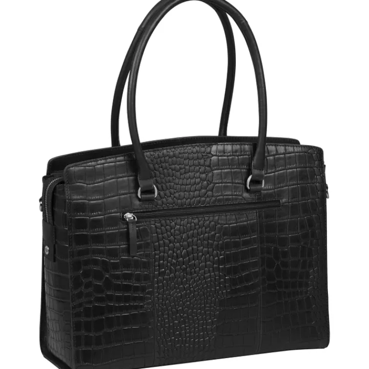 15.6 Inch Laptoptassen|Laptop Schoudertassen>Burkely Cool Colbie Workbag 15.6" black