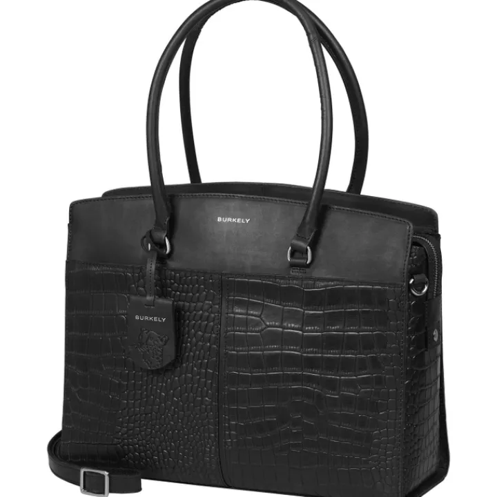 15.6 Inch Laptoptassen|Laptop Schoudertassen>Burkely Cool Colbie Workbag 15.6" black