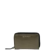 Rfid Portemonnees|Leren Portemonnees>Burkely Creased Crystal Double Flap Wallet gun metal