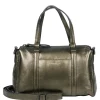 Schoudertassen|Handtassen>Burkely Creased Crystal Handbag gun metal