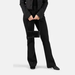 Telefoontasjes|Damestassen>Burkely Creased Crystal Phone Bag black