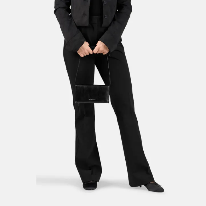 Telefoontasjes|Damestassen>Burkely Creased Crystal Phone Bag black