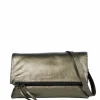 Schoudertassen|Crossbody>Burkely Creased Crystel Satchel Bag gun metal