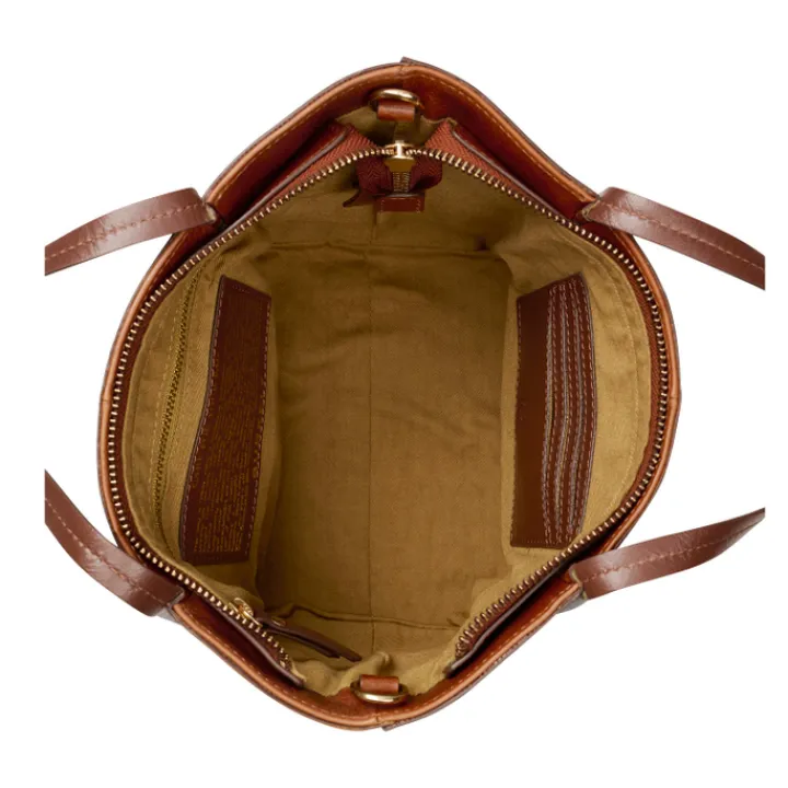 Schoudertassen|Handtassen>Burkely Fine Florence Handbag chestnut