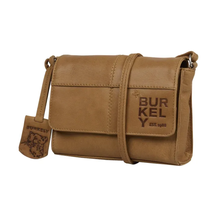 Schoudertassen|Crossbody>Burkely Rogue Robyn Crossbody Flap cool cognac