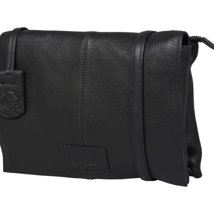 Schoudertassen|Crossbody>Burkely Soft Skylar Double Pocket Flap black