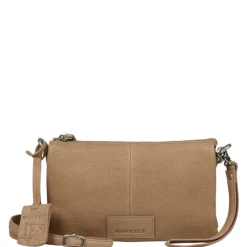 Schoudertassen|Crossbody>Burkely Soft Skylar Triple Pocket Zip cozy cognac