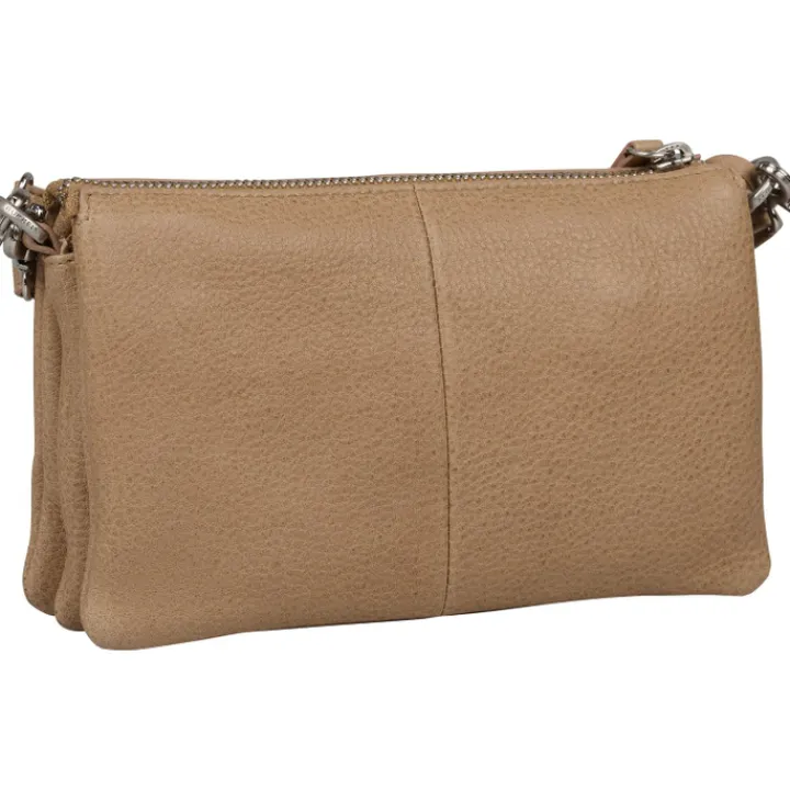Schoudertassen|Crossbody>Burkely Soft Skylar Triple Pocket Zip cozy cognac