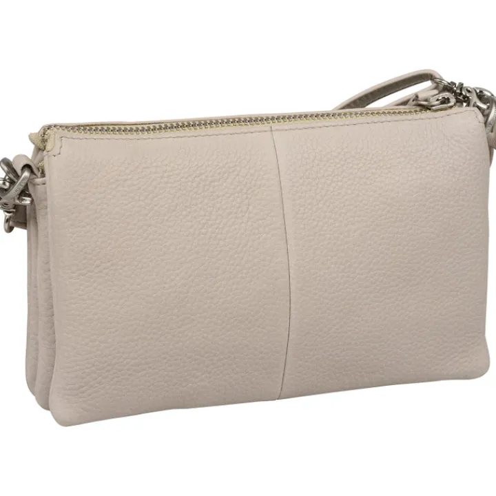 Schoudertassen|Crossbody>Burkely Soft Skylar Triple Pocket Zip grey