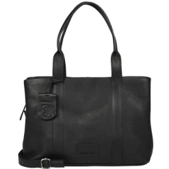 Laptop Schoudertassen|Leren Laptoptassen>Burkely Soft Skylar Workbag 13.3" black