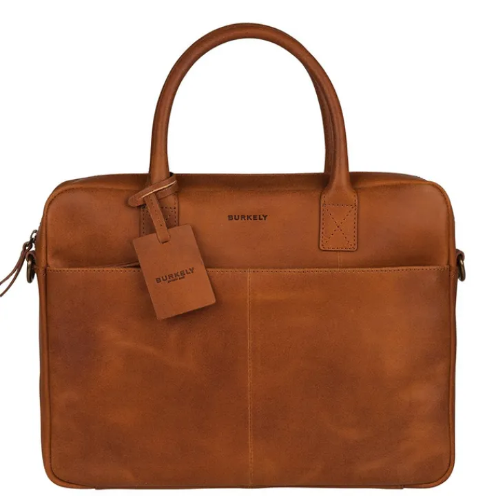 Aktetassen|Herentassen>Burkely Vintage Jack Worker 13.3'' cognac