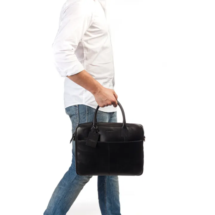 Aktetassen|Herentassen>Burkely Vintage Jack Worker 13.3'' black