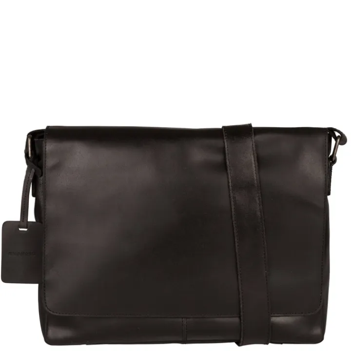 Schoudertassen|Crossbody>Burkely Vintage Juul Messenger Bag black