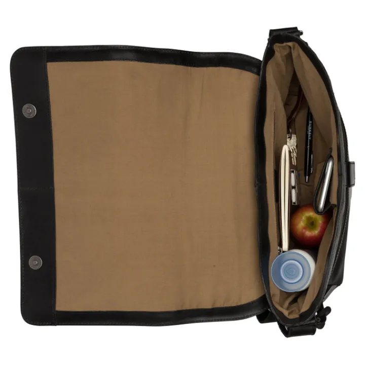 Schoudertassen|Crossbody>Burkely Vintage Juul Messenger Bag black