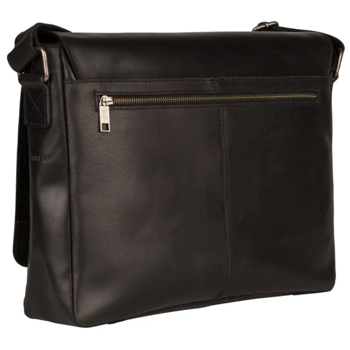 Schoudertassen|Crossbody>Burkely Vintage Juul Messenger Bag black