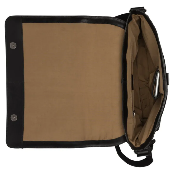 Schoudertassen|Crossbody>Burkely Vintage Juul Messenger Bag black