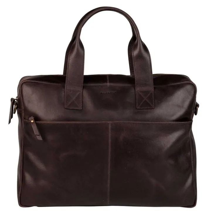 Aktetassen|Herentassen>Burkely Vintage Laptop Bag 15.6" brown