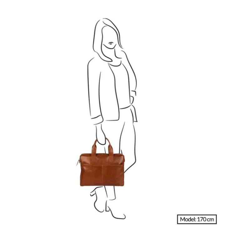 Aktetassen|Herentassen>Burkely Vintage Laptop Bag 15.6" brown