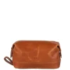 Toilettassen>Burkely Vintage Riley Toiletry Bag cognac