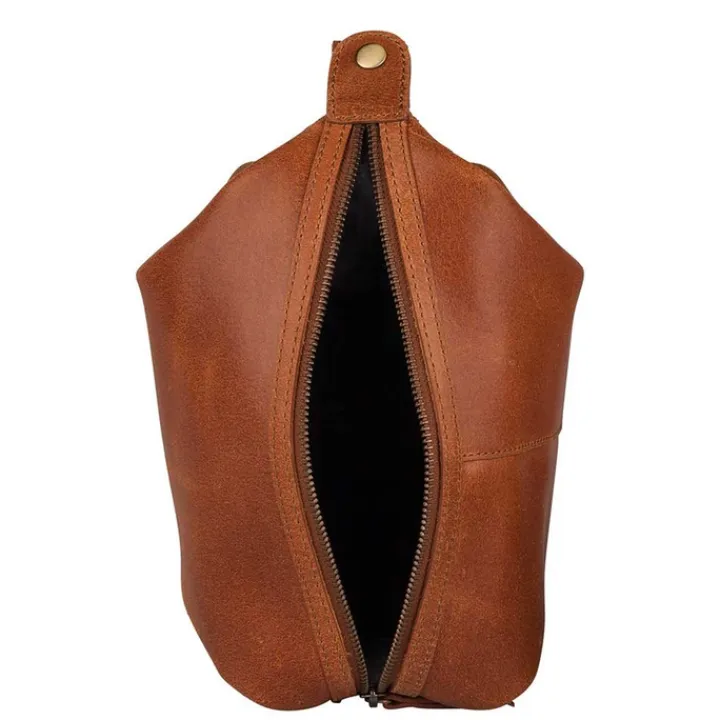 Toilettassen>Burkely Vintage Riley Toiletry Bag cognac