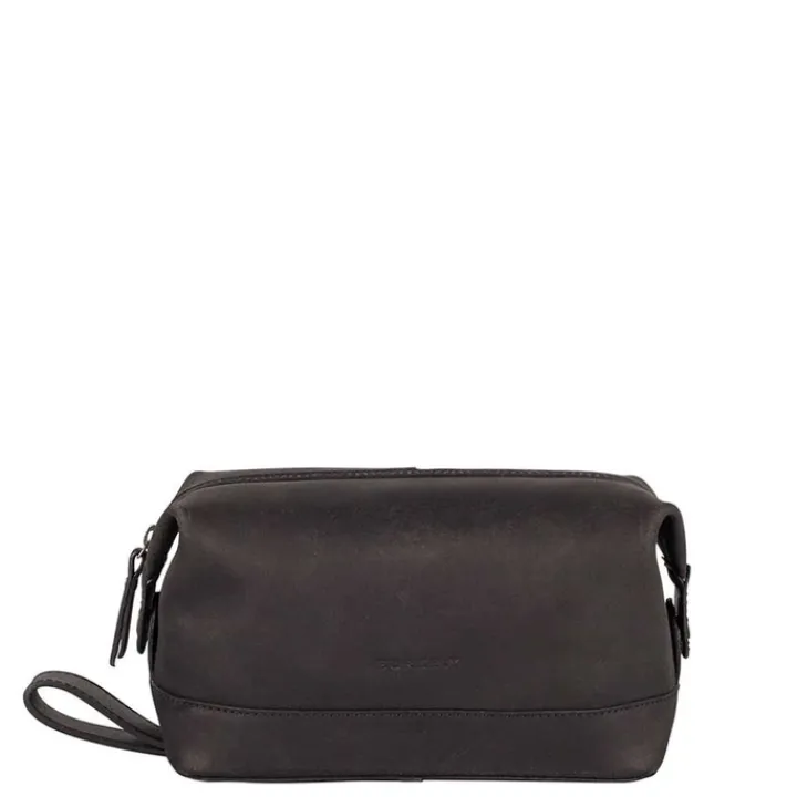 Toilettassen>Burkely Vintage Riley Toiletry Bag black