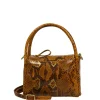 Schoudertassen|Handtassen>Burkely Vintage Veda Handbag python