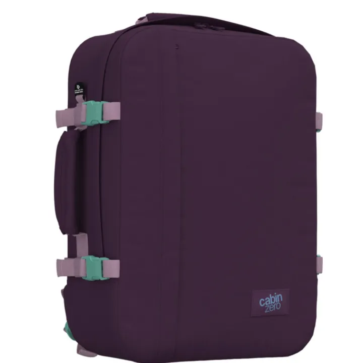 Grote Rugzakken|Heren Rugzakken>CabinZero Classic 44L Ultra Light Cabin Bag midnight purple