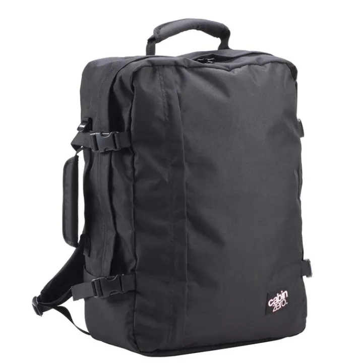 Grote Rugzakken|Heren Rugzakken>CabinZero Classic 44L Ultra Light Cabin Bag absolute black