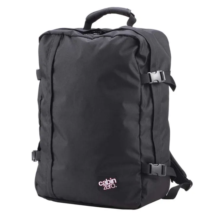 Grote Rugzakken|Heren Rugzakken>CabinZero Classic 44L Ultra Light Cabin Bag absolute black