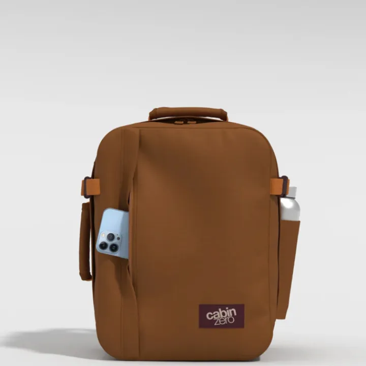 Kleine Reistassen|Handbagage Reistassen>CabinZero Classic 28L Ultra Light Cabin Bag Tech cinnamon