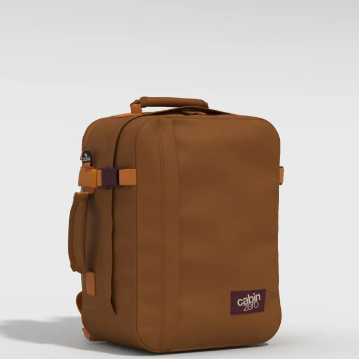 Kleine Reistassen|Handbagage Reistassen>CabinZero Classic 28L Ultra Light Cabin Bag Tech cinnamon