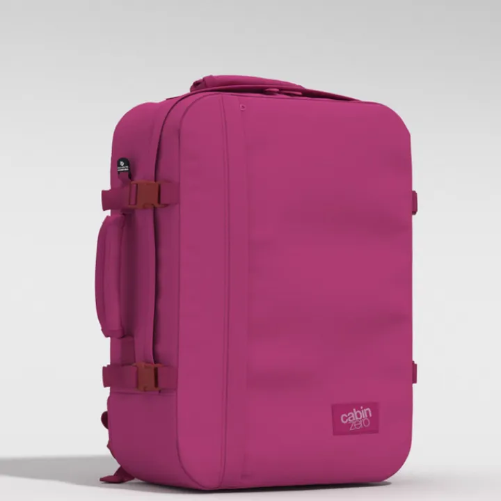 Grote Rugzakken|Heren Rugzakken>CabinZero Classic 44L Ultra Light Cabin Bag lovestruck pink