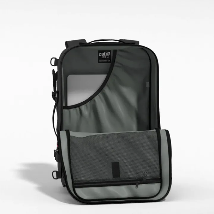 Handbagage Reistassen|Heren Reistassen>CabinZero Classic Plus 42L absolute black