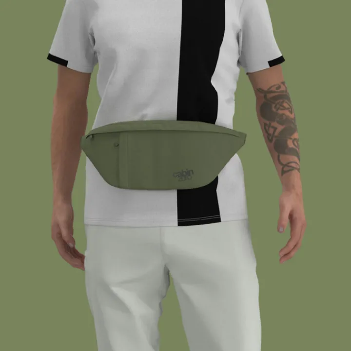 Heuptassen|Crossbody>CabinZero Classic Waistbag 2L georgian khaki